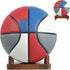 Xinjoduz Walnut Ball Display Stand, Basketball & Football Holder, Wooden Display Stand for Sports Memorabilia, Ball