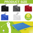 Waffle Pattern Golf Towel - Microfiber Golf Towel with Hooks Clips, Convenient Cleaning Accessories for Men and Women
