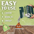 Sprinkle & Sweep Pet Accident Cleanup for All Hard Surfaces, Non-Toxic Quick Pet Mess Cleaner & Odor Remover for Potty