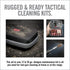 Real Avid Shotgun Cleaning Kit, 12 Gauge and 20 Gauge, Portable Pouch with Gun Cleaning Supplies