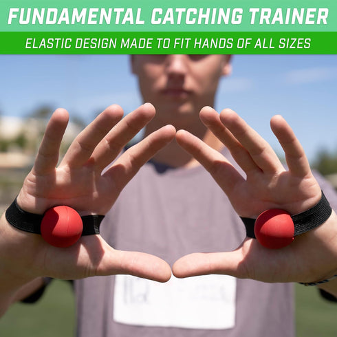 GoSports Perfect Catch Football Receiver Trainers for Teaching Fundamentals and Proper Catching Technique