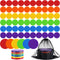 Tinideya TPE Floor Spot Markers Dots for Gym Flat Non Slip Spot