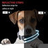 Reflective Dog Collar with Safety Locking Buckle, Adjustable Soft Breathable Nylon Collars for Small, Medium, Large Dogs