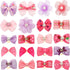 20 Pcs Dog Hair Bows for Small Dogs, Cute Grooming Bows with Rubber Bands