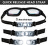 Swim Goggles, 2 Pack Anti Fog Swimming Goggles No Leaking for Adult Women Men Youth