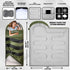 Sleeping Bag for Adults and Teens, Cold Weather Thickened Camping Bed, Extra-Wide 33In, Queen Size XL