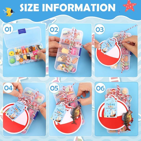 30 Set 30 30 30 30 Windspeed Mini Tackle Box Party Favor Fishing Candy Little Tackle Boxes for Fishing Party