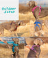 TRUE LOVE No Pull Dog Harness, Adjustable Reflective Pet Harness in Brilliant Colors, Truelove TLH56512 Black
