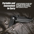 Pocket Folding Knife Set, Stainless Steel Clip Point Lock Blade Knives for Camping
