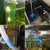 SLSON Aquarium Filter Brush - Flexible Double Ended Bristles, Stainless Steel Long Tube Cleaning Brush for Fish Tank