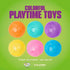 Gnawsome 3.5", Medium Squeaker Ball Dog Toy, Medium Colors will vary, All Breed Sizes
