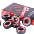 Titan 608-2RS Lubricated Silicon Nitride Ceramic Skate Bearings (8-Pack) for Inline, Roller Blade, Rollerskate,