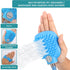 Dog Bath Hose Sprayer and Scrubber Attachment, Indoor/Outdoor Pet Bathing and Grooming, Pet Shower Brush