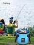 Luxtude 5 Gallon (20L) Collapsible Bucket with Handle, Portable & Ultra Lightweight for Fishing, Camping, Hiking