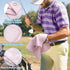 PAGOW Golf Cleaning Kit, Microfiber Towels, Club Groove Cleaner Brush, Foldable Divot Tool, Pink
