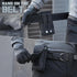 RXW Molle Phone Pouch Tactical Phone Holster Universal Dual Cell Phone Holder Utility EDC Pouch with US Flag Patch