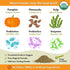 Wholistic Pet Organics Canine Complete, 1lb - Organic Pumpkin Supplement for Dogs, Supports Digestion & Heart Health