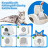 120count MW-SC01 MW-SC02 1.5 22 lb 17.7 19.7 Automatic Litter Box Bags for Cat High-Density Polyethylene Compatible