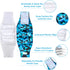 (5 Pack wegreeco Small Dog Diapers Male,Reusable Belly Bands for Male Dogs,Washable Doggie Puppy Male Diapers