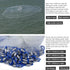 3/8 1/2 4FT/5FT/6FT/7FT Drasry Fishing Cast Net with Aluminum Ring or Mesh for Saltwater Freshwater Bait Shrimp Trap