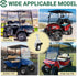Universal Golf Cart Sand Bottle - Divots Filler Sand Bottle for Club Car, EZGO, Yamaha Model (1set /2set)