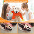 Interactive Squeaky Large Dog Toys with Crinkle Paper, Tough Chew Toys for Small, Medium, Large Dogs