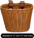 Kids Bike Basket for Boys and Girls, Front Toddler Tiny Tricycle Baskets, Strider Bike Accessories, Small Scooter