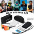 STORYCOAST Polarized Sports Sunglasses for Men and Women, UV400 Protection for Driving, Fishing, Cycling