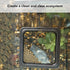 FREESEA Fish Feeding Ring for Aquarium - Square Betta Floating Feeding Ring for Fish Tank