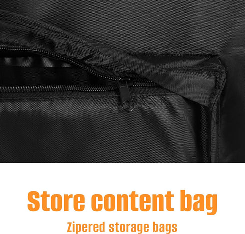 420D 80 Cooler Cart Cover Waterproof,Heavy Duty Oxford Fabric Fit for Most Quart Rolling Cooler Cart Cover,Patio Ice