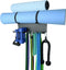 Home Gym Storage Rack, Barbell Rack Weight Room Organizer for Gym Accessories like Fitness Bands and Resistance Bands