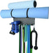 Home Gym Storage Rack, Barbell Rack Weight Room Organizer for Gym Accessories like Fitness Bands and Resistance Bands