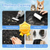 Junpee Hammock Dog Car Seat Cover for Back Seat - Waterproof and Anti-Slip Car Dog Seat Cover, with Design for Safe