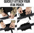 Tactical IFAK Pouch, Rapid Tear-Away First Aid Kit Two-Piece System Medical Pouches Emergency Survival Bag for Outdoor