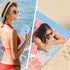 4 4 WIWIGO Beach Blanket Sandproof Extra Large Beach Mat Adults Waterproof Quick Drying Sand Free Mat Made by Premium