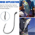 Octopus Baitholder Fishing Hooks Kit, Barbed Offset Circle Hooks Set for Freshwater & Saltwater Fishing