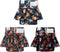 CuteBone Female Dog Diapers with Skirts 3 Pack Reusable Puppy Dresses Pants