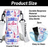 ARefugen 2Pcs 22 oz Sleeve Fit for Cirkul Water Bottle - Neoprene Insulated Sleeve for Plastic Glass Stainless Steel