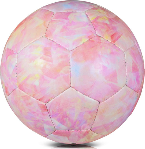 Soccer Ball Size 3, Premium TPU Toddler Soccer Balls for Indoor Outdoor Sports, Birthday Gifts for Kids