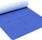 Heathyoga Eco Friendly Non Slip Yoga Mat - Body Alignment System, SGS Certified TPE Material, 72"x 26"
