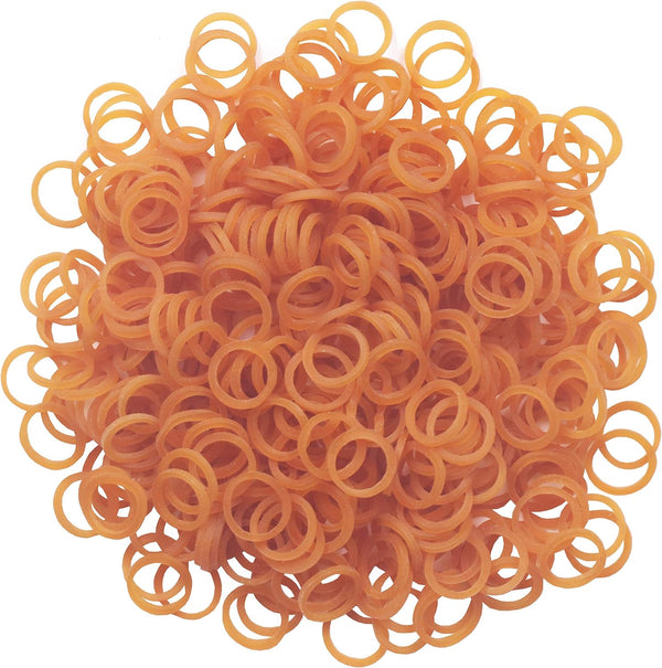 YAKA 1000PCS 3/8" 10mm Elastics Rubber Band for DIY Puppy Cat Dog Hair Bows Grooming Top Knots and Dreadlocks