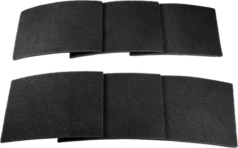 HQRP 6-Pack Activated Carbon Cat Litter Box Filters, Compatible with Van Ness Litter Box