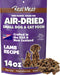 Real Meat Air Dried Cat Food & Dog Food with Real Lamb, 14oz, Grain-Free, High Protein