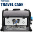 Bird Travel Carrier, Portable Cage for Small Pets, Airlines Approved for Parakeets, Lovebirds, Grey