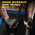 FREETOO Workout Gloves for Men, Weight Lifting Gloves with Full Palm Protection, Ultra Ventilated, Cushion Pads