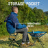225 LBS Portal Folding Camping Stool Portable Foldable Tripod Seat for Hiking Hunting Walking Fishing Travel Outdoors