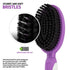 Soft Bristle Dog Brush for Short Haired Cats or Dogs - Firm Bristles for Dust, Dirt, and Loose Fur