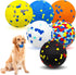 CHEODIN 6 Pcs Dog Balls Tennis Ball for Aggressive Chewers Indestructible Dog Teething