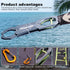 Aliarale 40 360 Fish Lip Gripper Fish Scales Professional Fish Holder Aluminium Alloy Material Grabber Pound Fish Lip