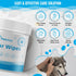 Unscented Dog Ear Wipes | Natural Cleaning Puppy Ear Wipes for Dogs | Remove Dirt Wax Itch Odor | 125 XL Pcs